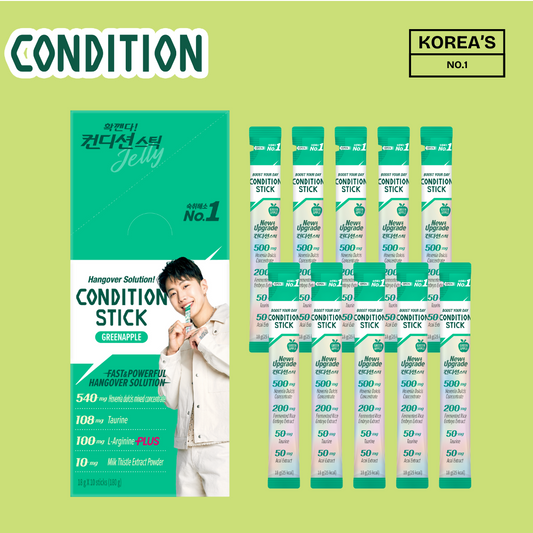 Condition Anti-Hangover Jelly Stick - Fast Recovery Remedy (10pcs)