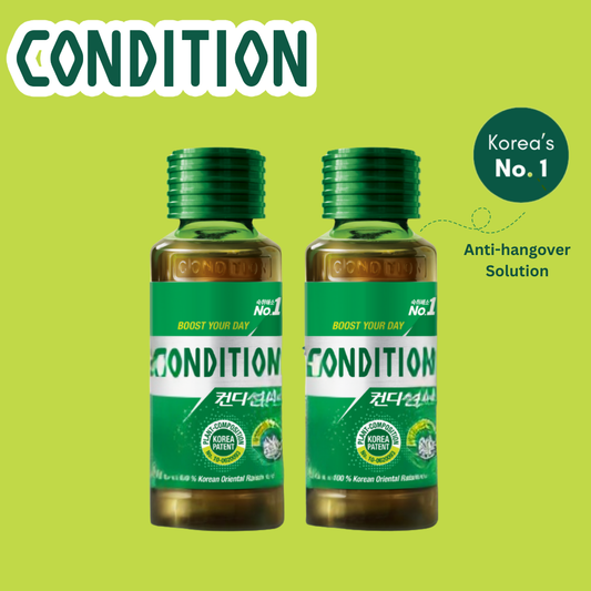 Condition Anti-Hangover Drink Bottle 100ml 2 bottles
