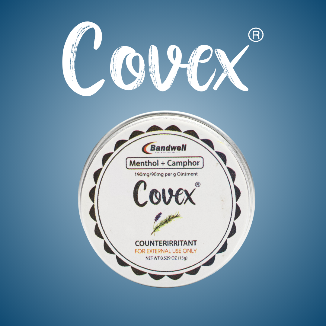Covex Natural Healing Balm Bundle (6-Pack) - Herbal Relief for Headache & Muscle Pain