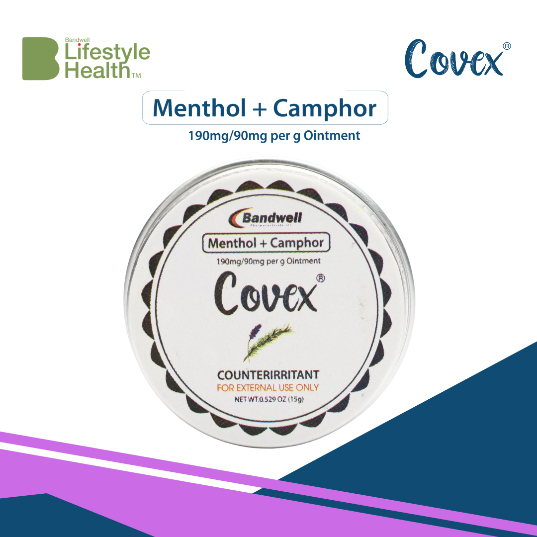 Covex Natural Healing Balm 10g/15g - Herbal Relief for Headache & Muscle Pain