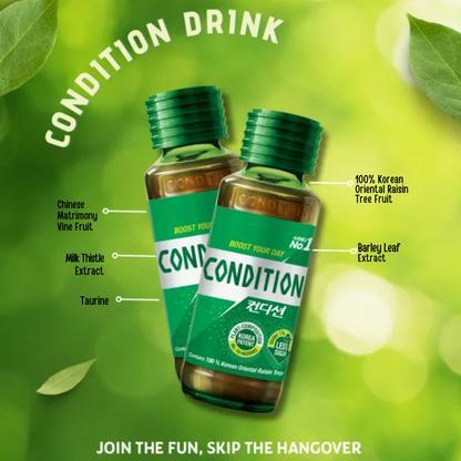 Condition Anti-Hangover Drink Bottle 100ml 2 bottles