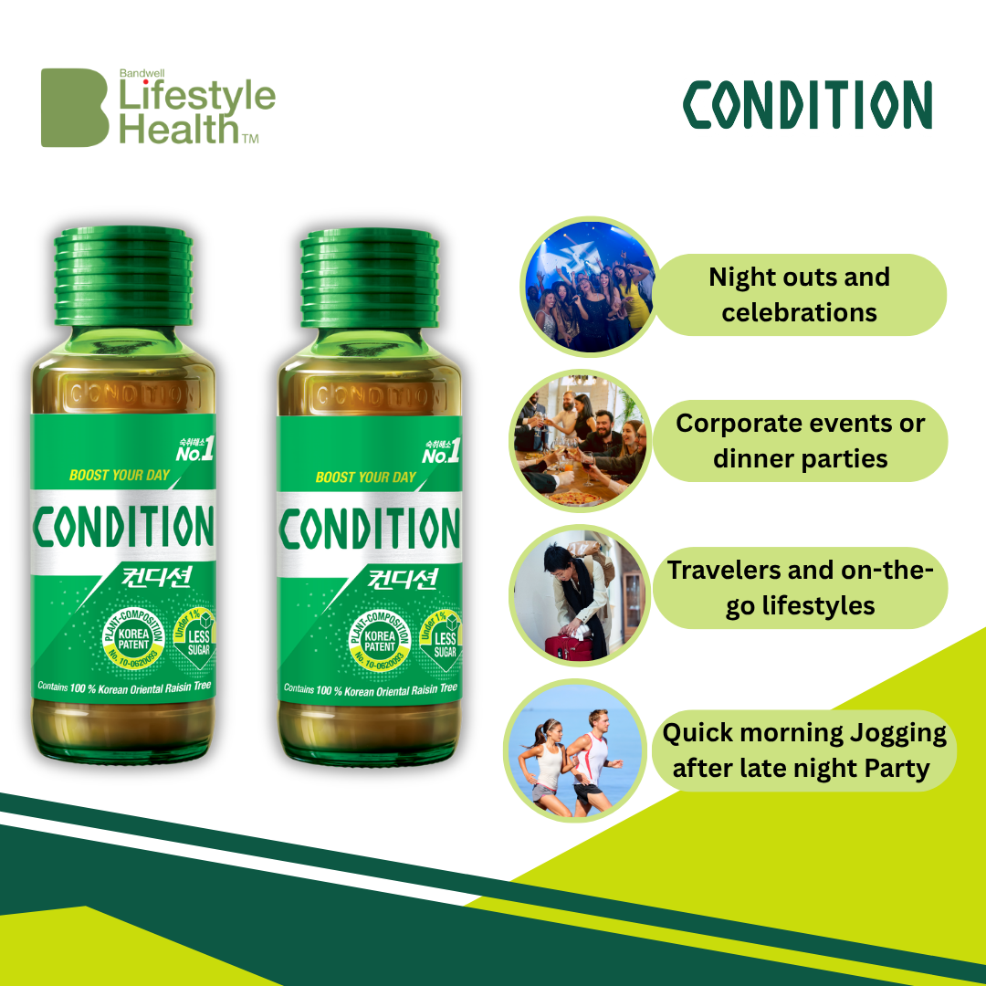 Condition Anti-Hangover Drink 100ml Bottle Wholesale Bundle
