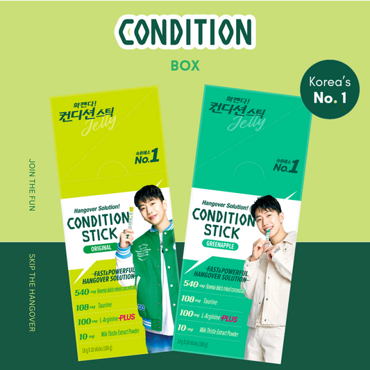 Condition Anti-Hangover Jelly Stick - Fast Recovery Remedy (10pcs)