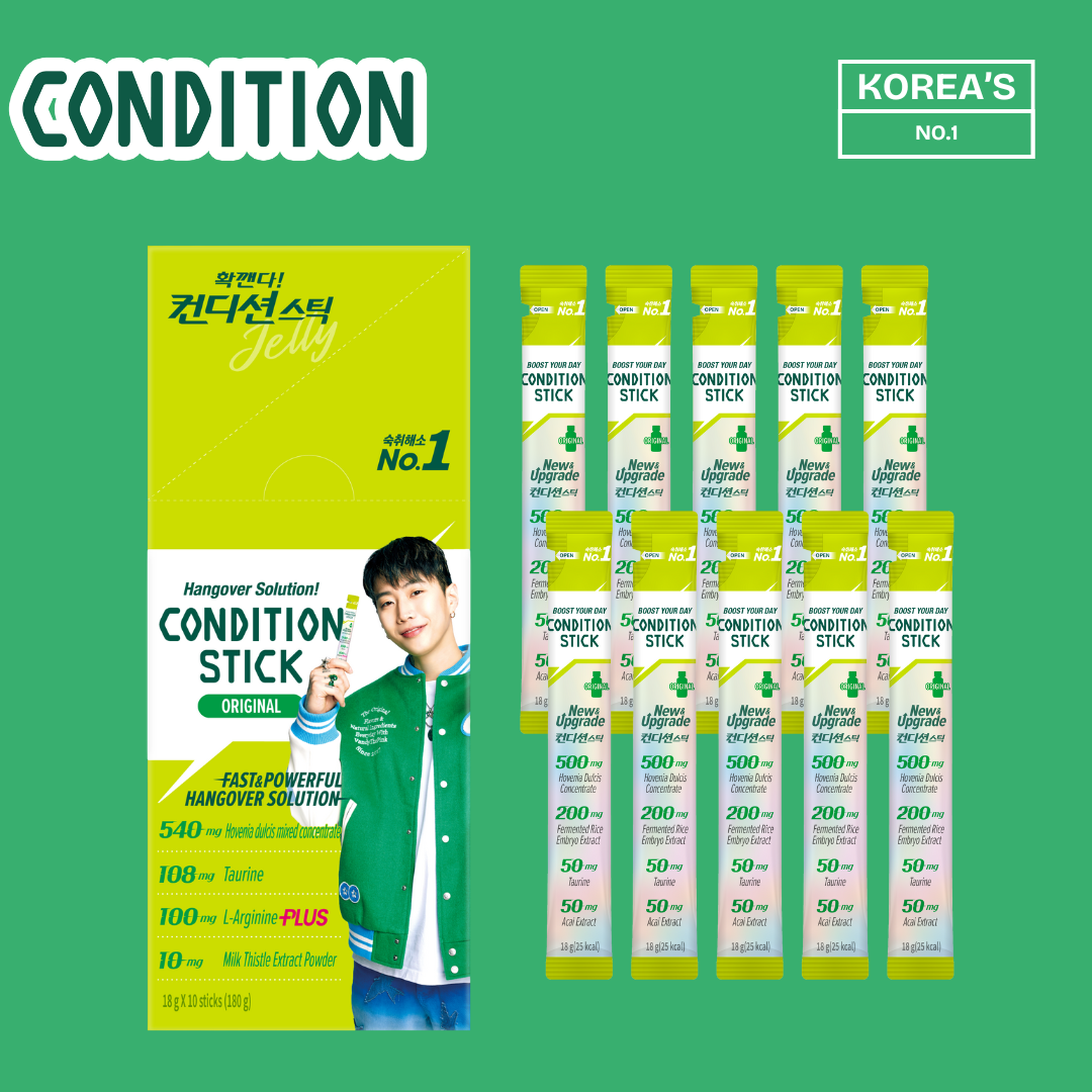 Condition Anti-Hangover Jelly Stick - Fast Recovery Remedy (10pcs)