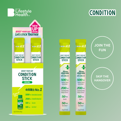 Buy 1 Get 1 FREE - Condition Anti-Hangover Jelly Stick (20pcs Total) Fast Recovery