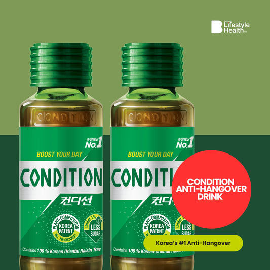 Condition Anti-Hangover Drink 100ml Bottle (2 pcs)